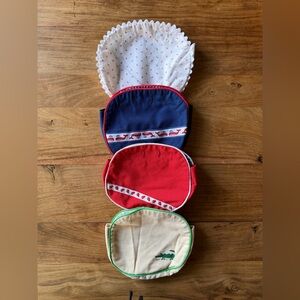 Adorable vintage Bermuda bag covers. Handmade.